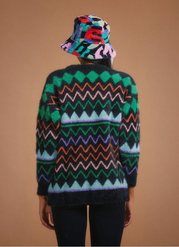 Multicolored Bucket Women's Hat