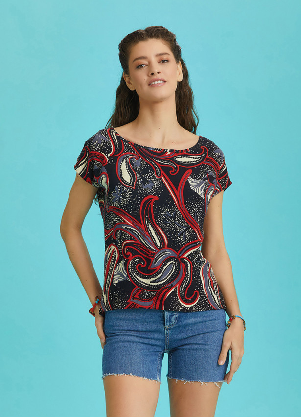 Bohemian Style Gypsy Clothing Black Top