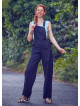 Adjustable Buckle Straps  Black Jumpsuit