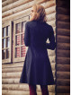 Long Sleeve Knee Length Gypsy Style Wholesale Black Shirt Dress