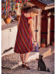 Red Striped Sundress